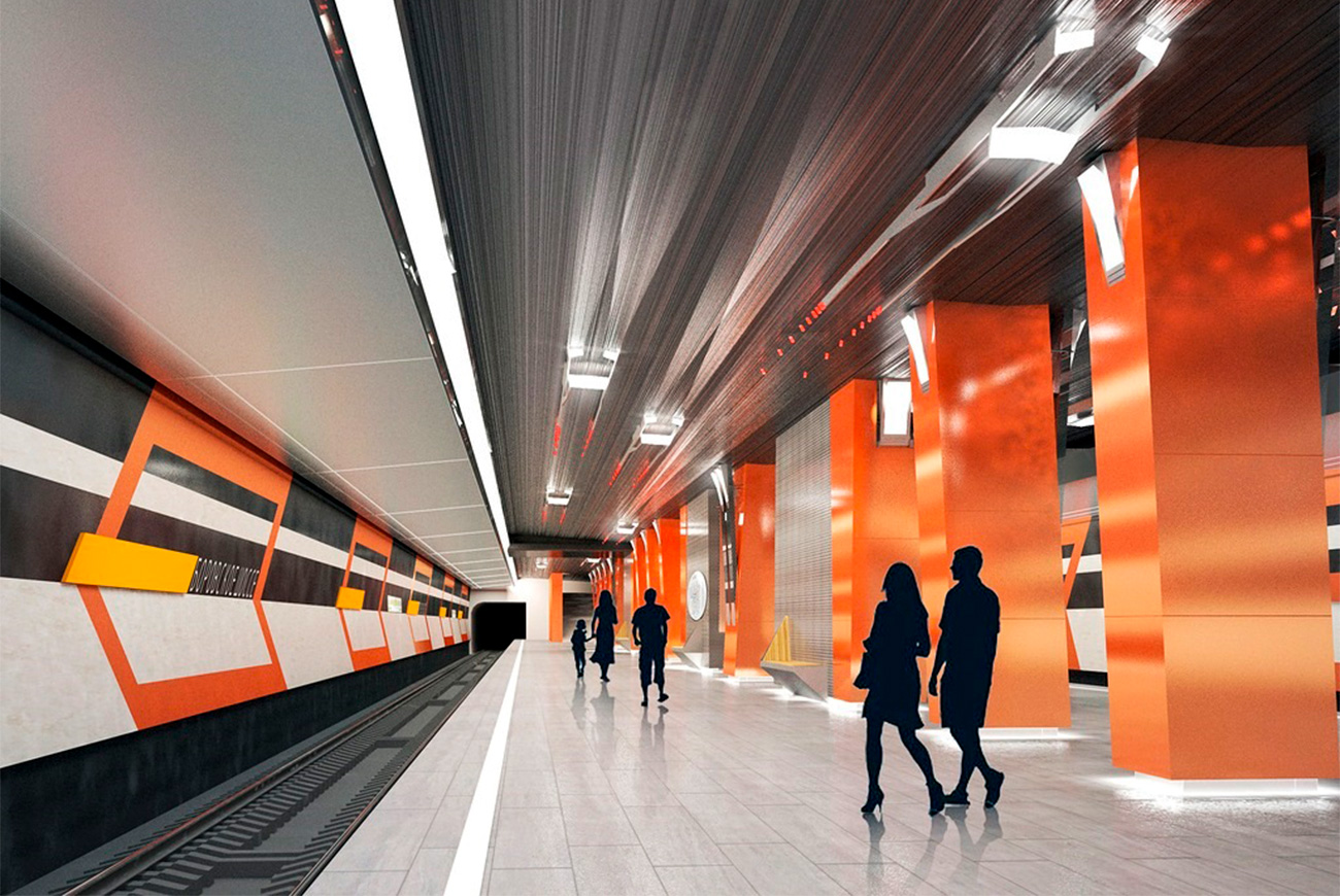 Brez nove postaje ne bo ostala niti zahodna Moskva. Tam bodo novo postajo poimenovali po lokalni avtocesti Borovskoje šosse. Služila bo 35.000 stanovalcem četrti Novoperedelkino in Solncevo.