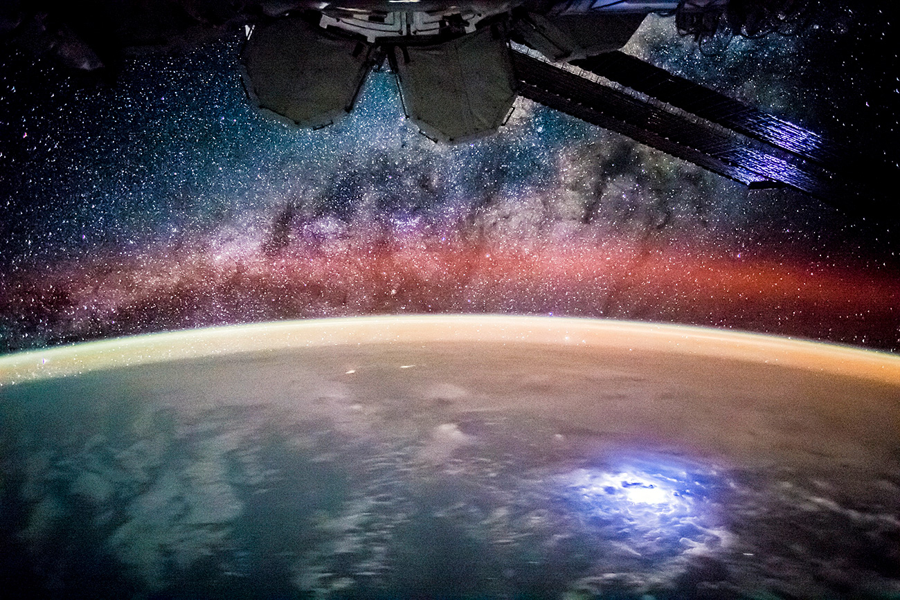Stargazing From International Space Station