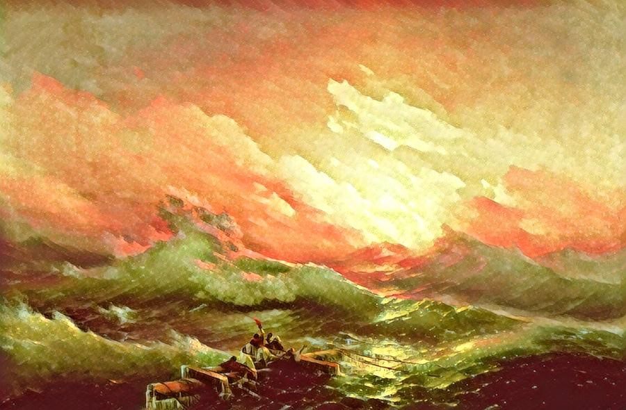 Иван Айвазовски, "Деветата вълна"