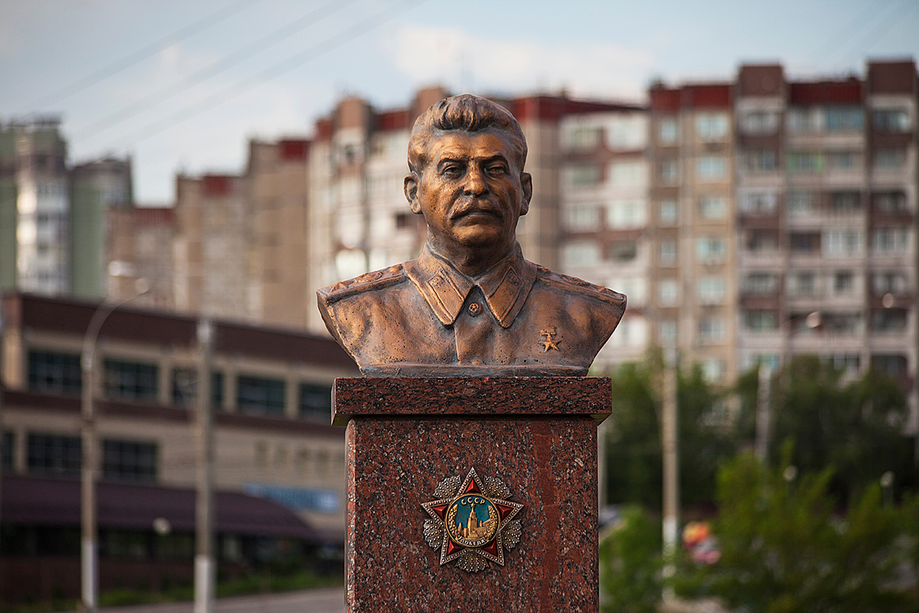 Липецк. Памятник И.В. Сталину 