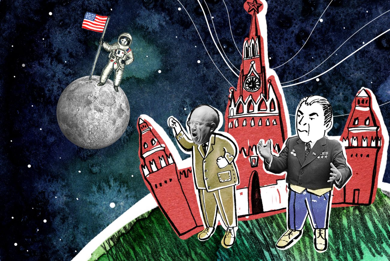 Leta 1969 je Amerika zmagala v tekmi za polet na Luno. 