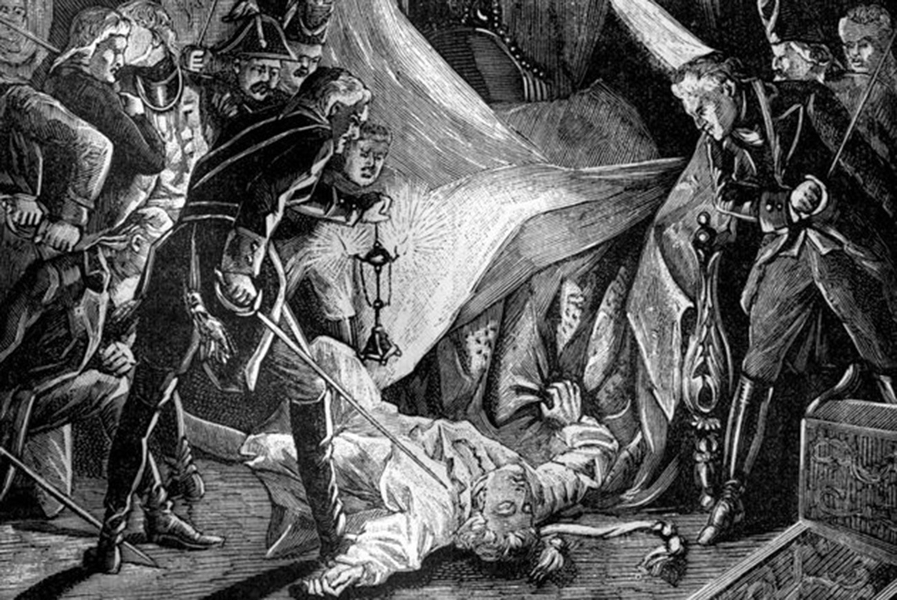 Murder of Tsar Paul I of Russia, March 1801 (1882-1884)