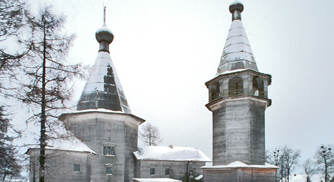 The Church of the Epiphany at the village of Oshevensk.