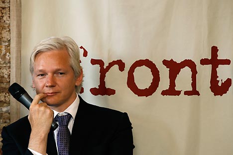 Julian Assange Foto: Reuters / Vostock Photo