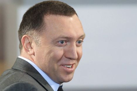 Mr Deripaska is laughing all the way to the bankSource: RIA Novosti
