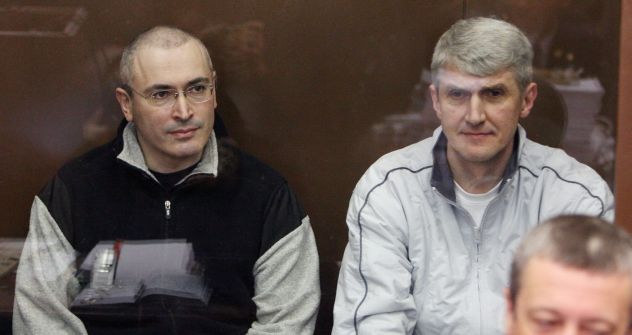 Mikhail Khodorkovsky and Platon LebedevPhoto by Viktor Vasenin, Rossiyskaya Gazeta