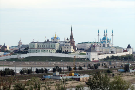 Kazan skyline. Photos by Evy Hua