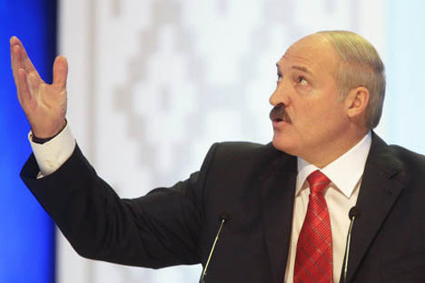 Alexander Lukashenko. Source: RIA Novosti