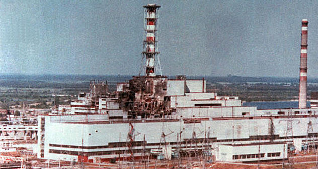 Tschernobyl nach dem Unglück Foto: AP
