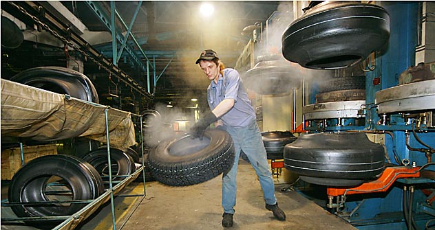 Butyl rubber, or synthetic rubber, is a plastic non-toxic matter used to make isolation coating, film, glue, etc. It’s in high demand in construction but also in auto manufacturing as it is a key component for tire production. Source: Itar Tass