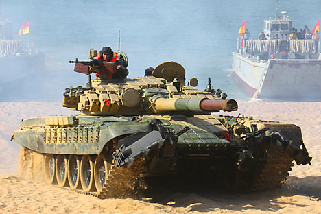 Carro de combate T-72/Foto:Reuters/Vostock photo 