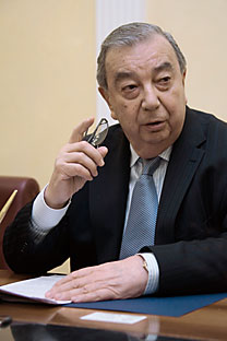 Yevgeny Primakov, president of the Russian Chamber of Commerce and Industry, academic and member of the Russian Academy of Sciences. Source: RIA Novosti