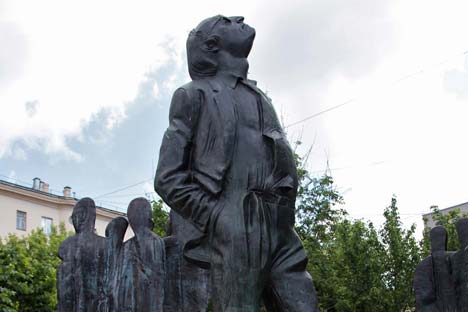 Finally, Moscow pays tribute to Russian poet Joseph Brodsky. Source: RIA Novosti