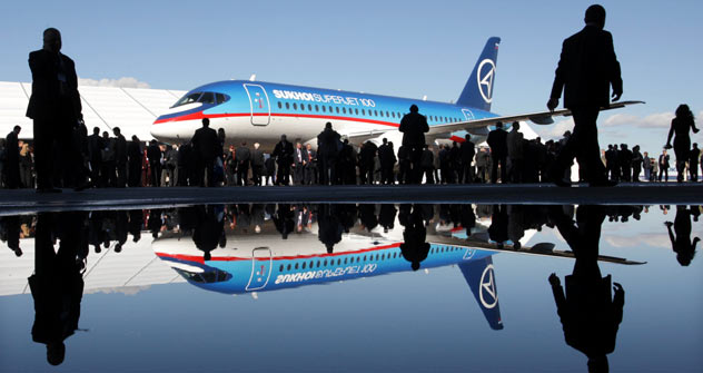 Sukhoi Superjet 100. Source: AFP/East News