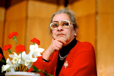 Sowjetische Dissidentin und Menschenrechtlerin Jelena Bonner. Foto: ITAR-TASS