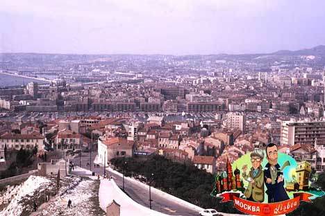  Blick auf Marseille von Notre Dame de la Garde aus