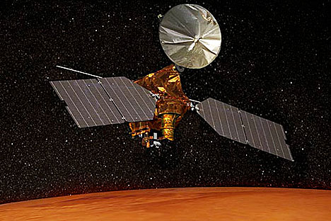  Reconnaissance Orbiter visita la Planeta Roja en 2005. Foto de NASA
