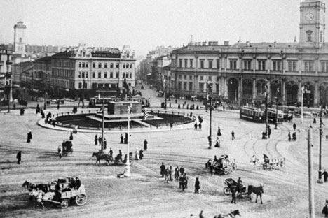 San Petersburgo el los tiempos de Biely. Foto de RIA Novosti