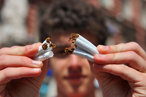 Las autoridades preparan una reforma sin precedentes contra el tabaquismo. Foto de Itar-Tass