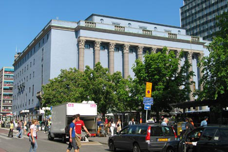 Stockholm Konserthuset. Aquí se presenta el Premio Nobel de Literatura. Foto de wikipedia.org