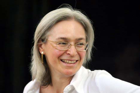 Anna Politkovskaya. Foto de Rex Features / Fotocom