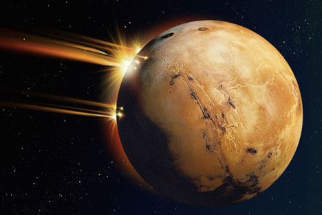 Desde hace mucho tiempo la imagen del Marte forma parte inalienable de la cultura moderna. Foto de PhotoXpress