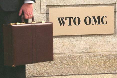 Does the Kremlin really want to join the WTO. Source: Corbis/Fotosa 