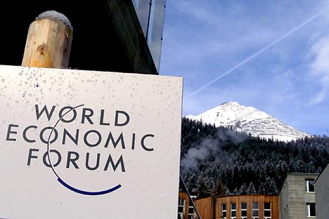 The West will take into account the experience of developing countries to come up with a new economic model during the 2012 World Economic Forum in Davos. Source: Reuters / Vostock Photo  