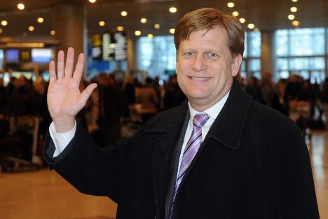 New U.S. Ambassador in Russia Michael McFaul came to Moscow. Source: ITAR-TASS