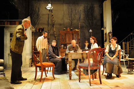 The recently-relocated Arcola Theatre in Dalston hosts a compelling production of “Uncle Vanya” until June 4th.