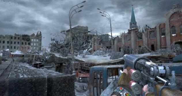 Screenshot from "Metro-2033" videogame based on the novel by russian author