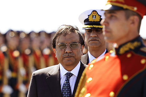 The president of Pakistan Asif Ali Zardari.   Source: Itar Tass