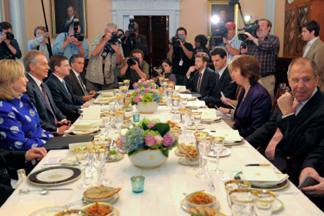 Meeting of the Middle East Quartet in Washington, D.C. on July 12. Photo: RIA Novosti