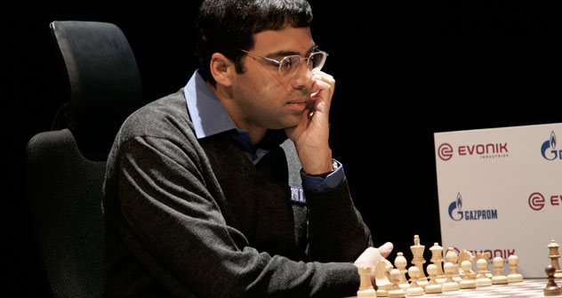 Viswanathan Anand.   Source: AP