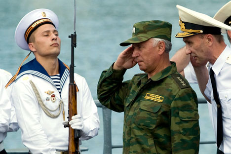 El jefe del Estado Mayor del Ejército ruso general Nikolái Makárov. Foto de Ria Novosti