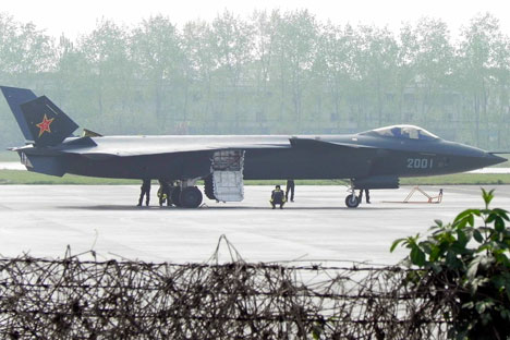 J-20 Black Eagle.   Source: AP