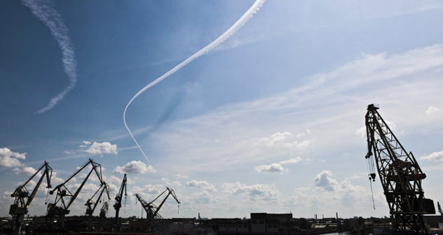 St. Petersburg's Baltic Shipyard (Baltiisky Zavod).   Source: RIA Novosti