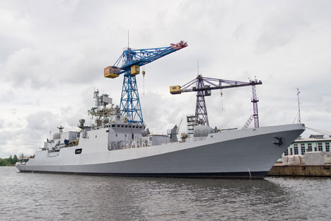 'Teg', the frigate of the Project 11356.   Source: Itar Tass