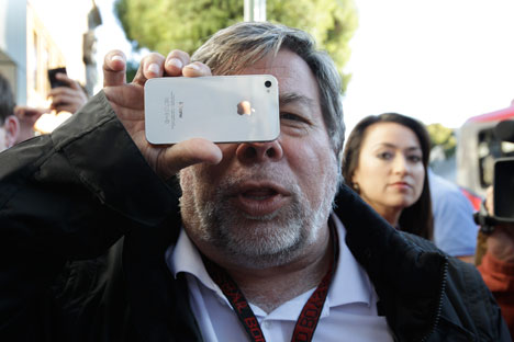 Steve Wozniak belives in GLONASS. Source: AP
