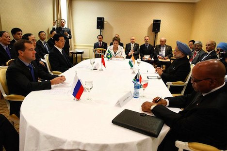 BRICS-Gipfel in Cannes. Foto: kremlin.ru