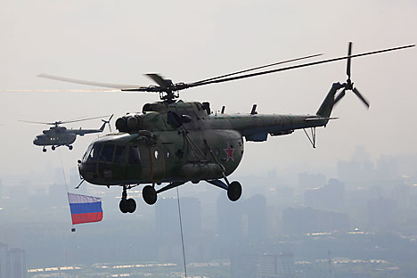 India is one of the world's largest Mi-8 and Mi-17 operators with over 200 aircraft in service. Source: ITAR-TASS