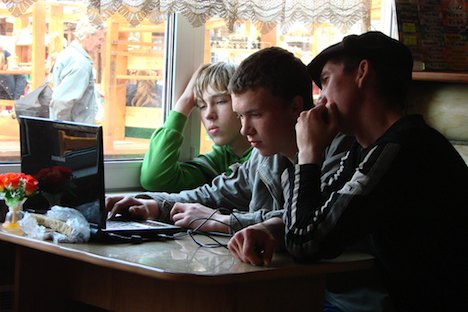 Studenten sind die Top-Nutzer des Internets. Foto: Adam Jones