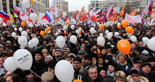 Protest in Moskau am 24. Dezember. Foto: Kirill Rudenko