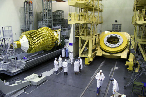 Rusia lanza un radiotelescopio 'más grande que la Tierra'. Foto de Ria Novosti