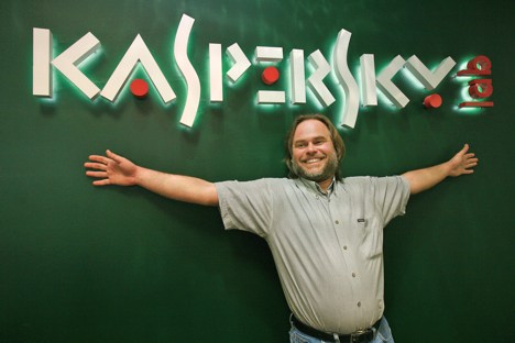 Virenschutz-Entwickler Jewgenij Kaspersky. Foto: Ruslan Krivobok / RIA Novosti
