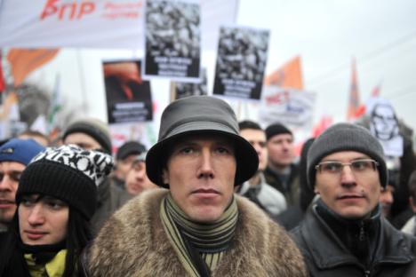 Nicht nur in Moskau, aber auch in anderen Städten wir protestiert. Foto: RIA Novosti