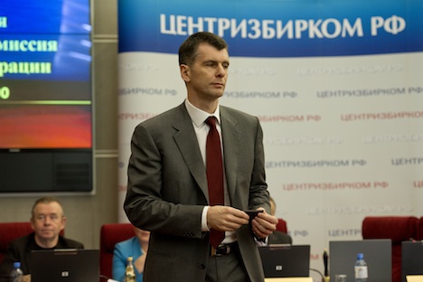 Michail Prochorow. Foto: mdp2012.ru