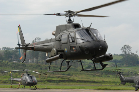 Modelos semelhantes ao AS350 Eurocopter, operado pela aeronáutica brasileira, podem vir a ser usados na Rússia num futuro próximo Foto: Studio Aguia