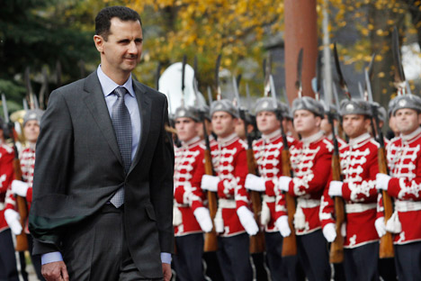 El presidente de Siria Bachar Al Assad. Foto de AP.