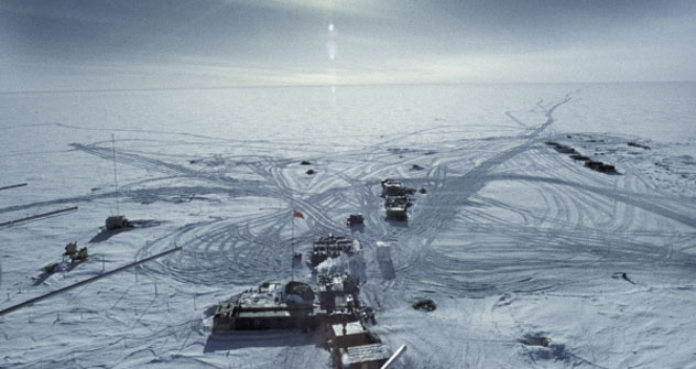 El lago Vostok en el Polo Sur. Foto de RIA Novosti
